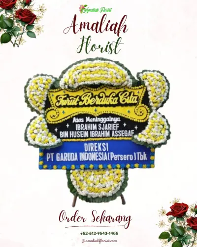 Papan Bunga Duka di Kambo
